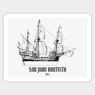 San Juan Bautista – Spanish Galleon Sticker